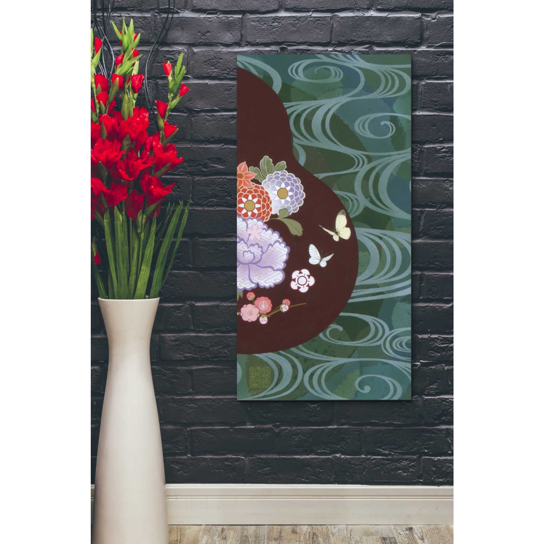 'Running Water II' by Zigen Tanabe, Giclee Canvas Wall Art