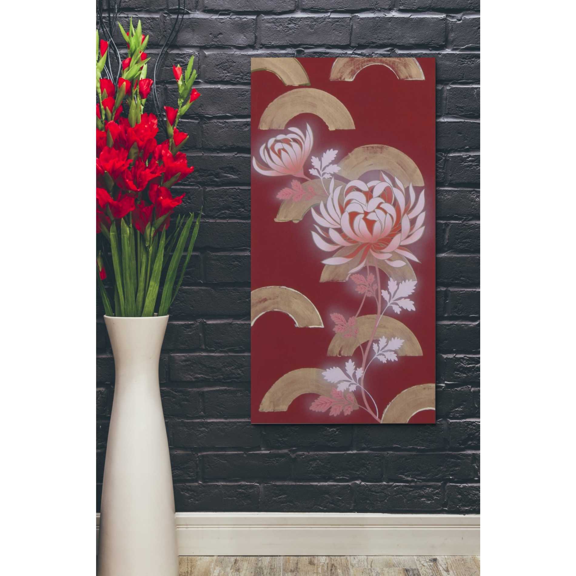 'Chrysanthemum II' by Zigen Tanabe, Giclee Canvas Wall Art