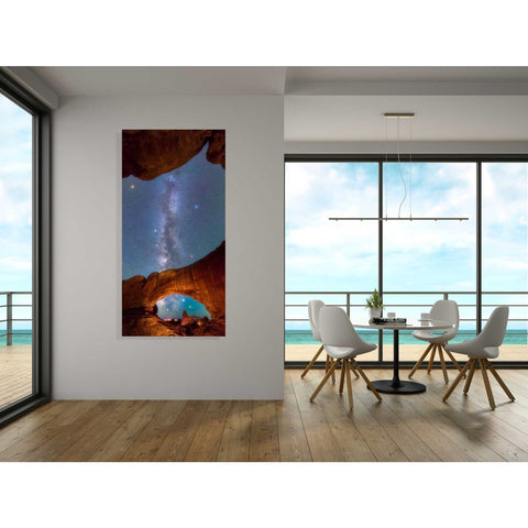 Image of 'Heavens Above Turret' by Darren White, Canvas Wall Art,20 x 40