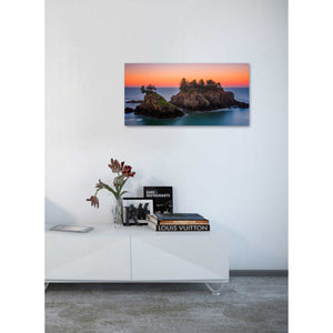'Islands In The Sea' by Darren White, Canvas Wall Art,20 x 40