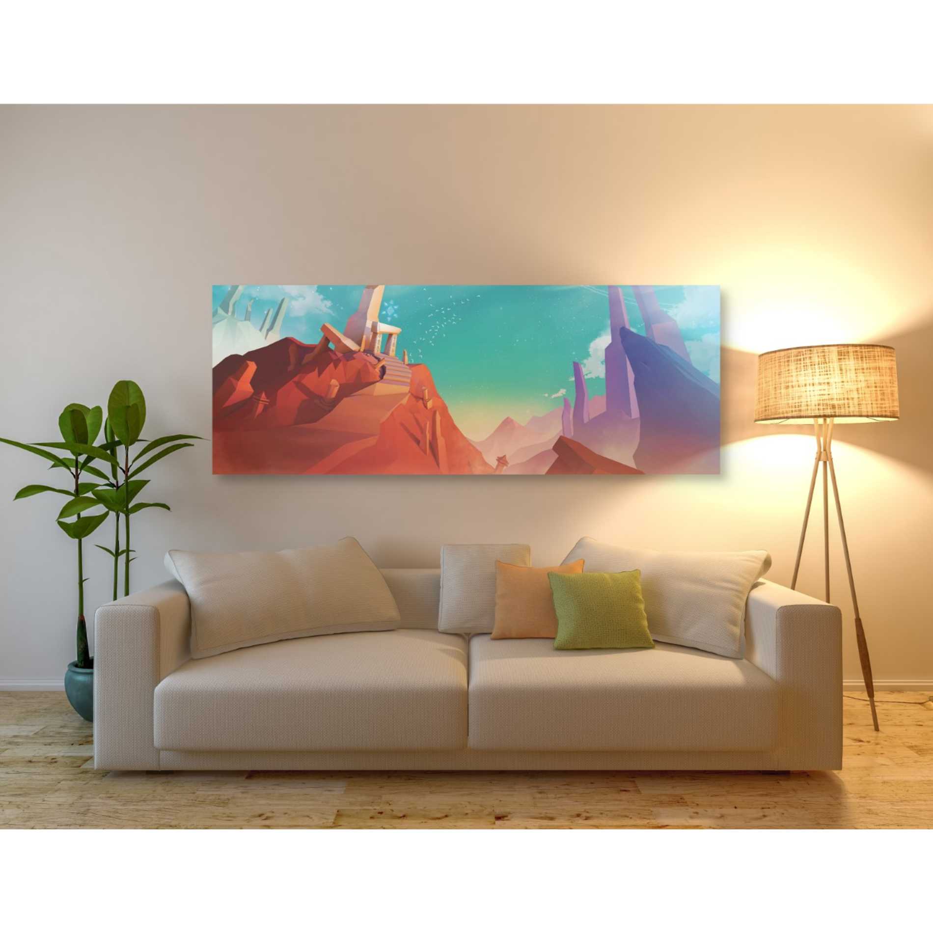 'Hidden Portal' by Jonathan Lam, Giclee Canvas Wall Art