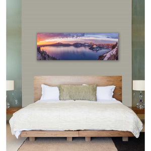 'Volcanic Sunset' by Darren White, Canvas Wall Art,20 x 60