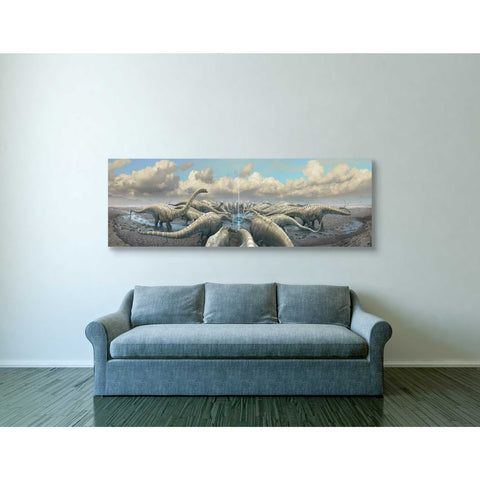 Image of 'Moment Before Extinction' Canvas Wall Art,20 x 60