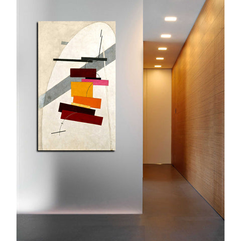 Image of 'Untitled' by El Lissitzky Canvas Wall Art,24 x 40