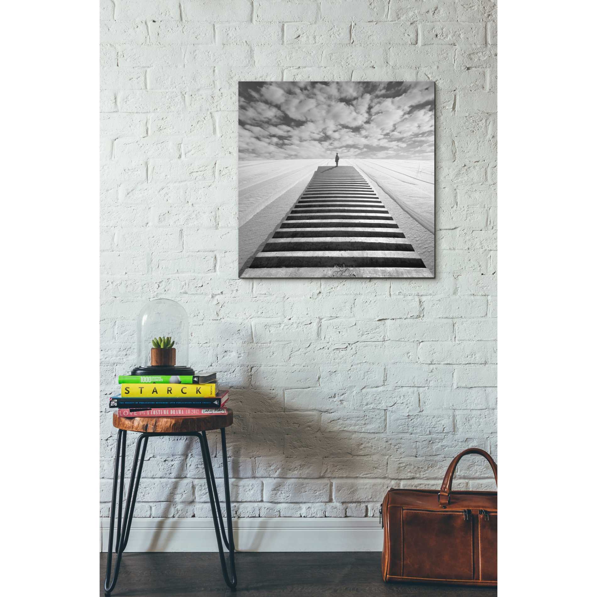 'The Observer' by Dariusz Klimczak, Canvas Wall Art,26 x 26