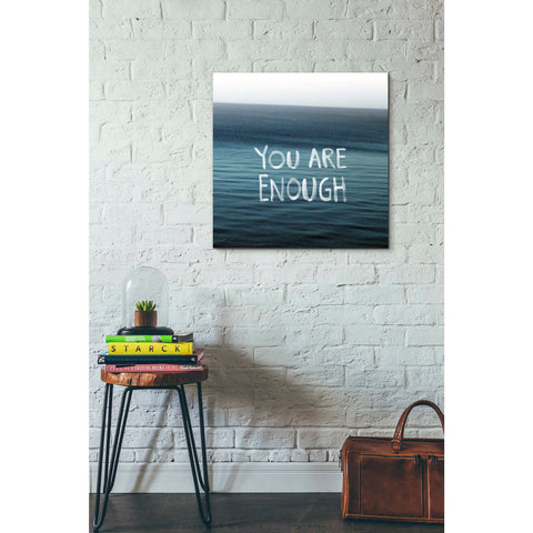 Image of 'You Are Enough' by Linda Woods, Canvas Wall Art,26 x 26