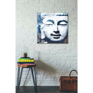 'Peaceful Buddha II' by Linda Woods, Canvas Wall Art,26 x 26