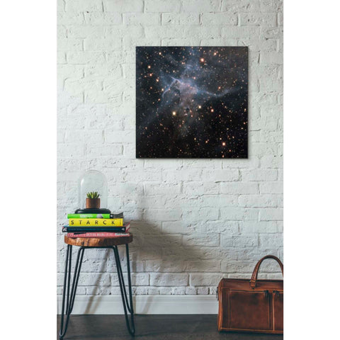 Image of 'Mystic Mountain Infrared' Hubble Space Telescope Canvas Wall Art,26 x 26