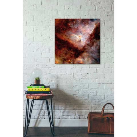Image of 'Dark Nebulae' Hubble Space Telescope Canvas Wall Art,26 x 26