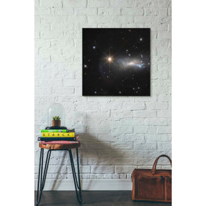'Outshine' Hubble Space Telescope Canvas Wall Art,26 x 26