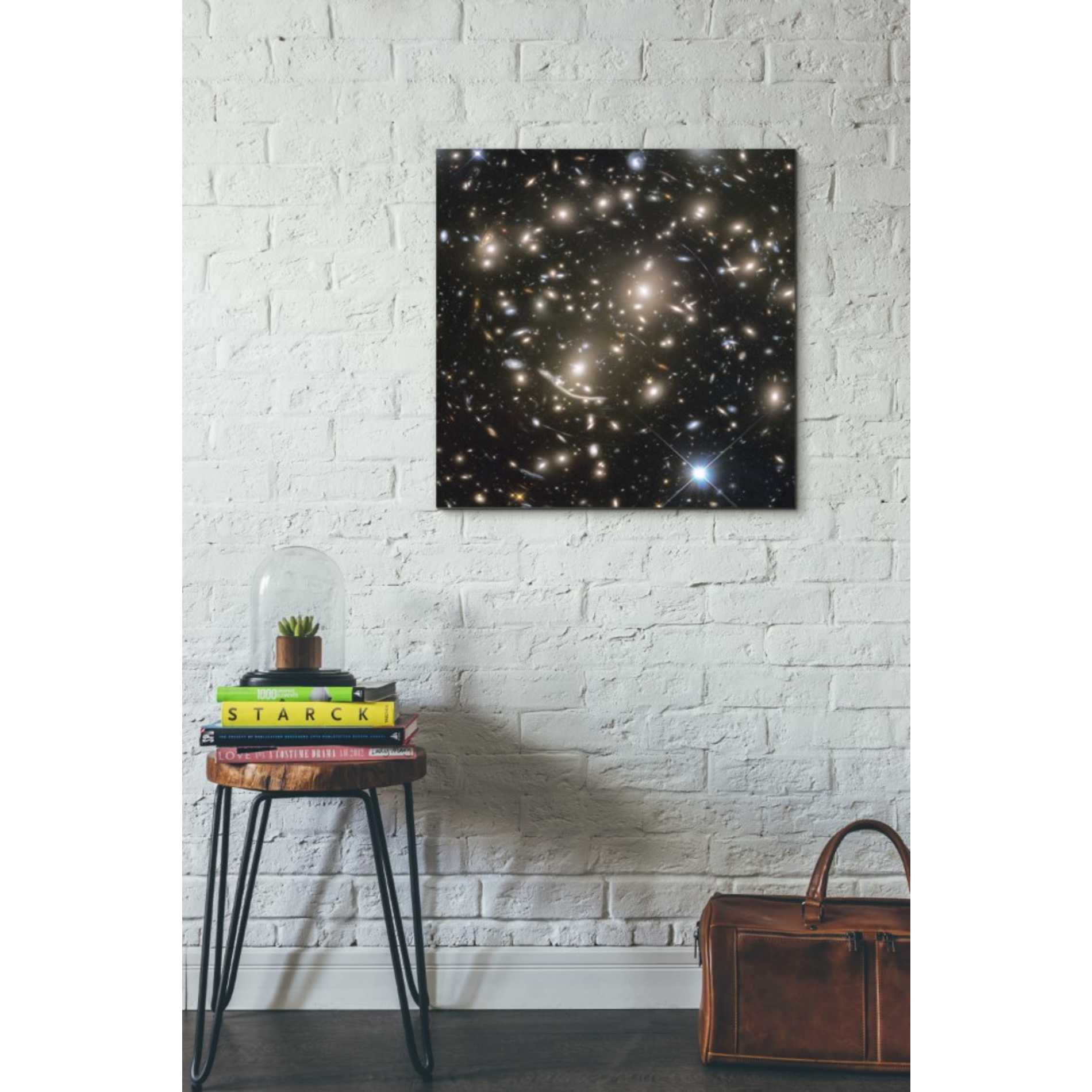 'Abell 370' Hubble Space Telescope Canvas Wall Art,26 x 26