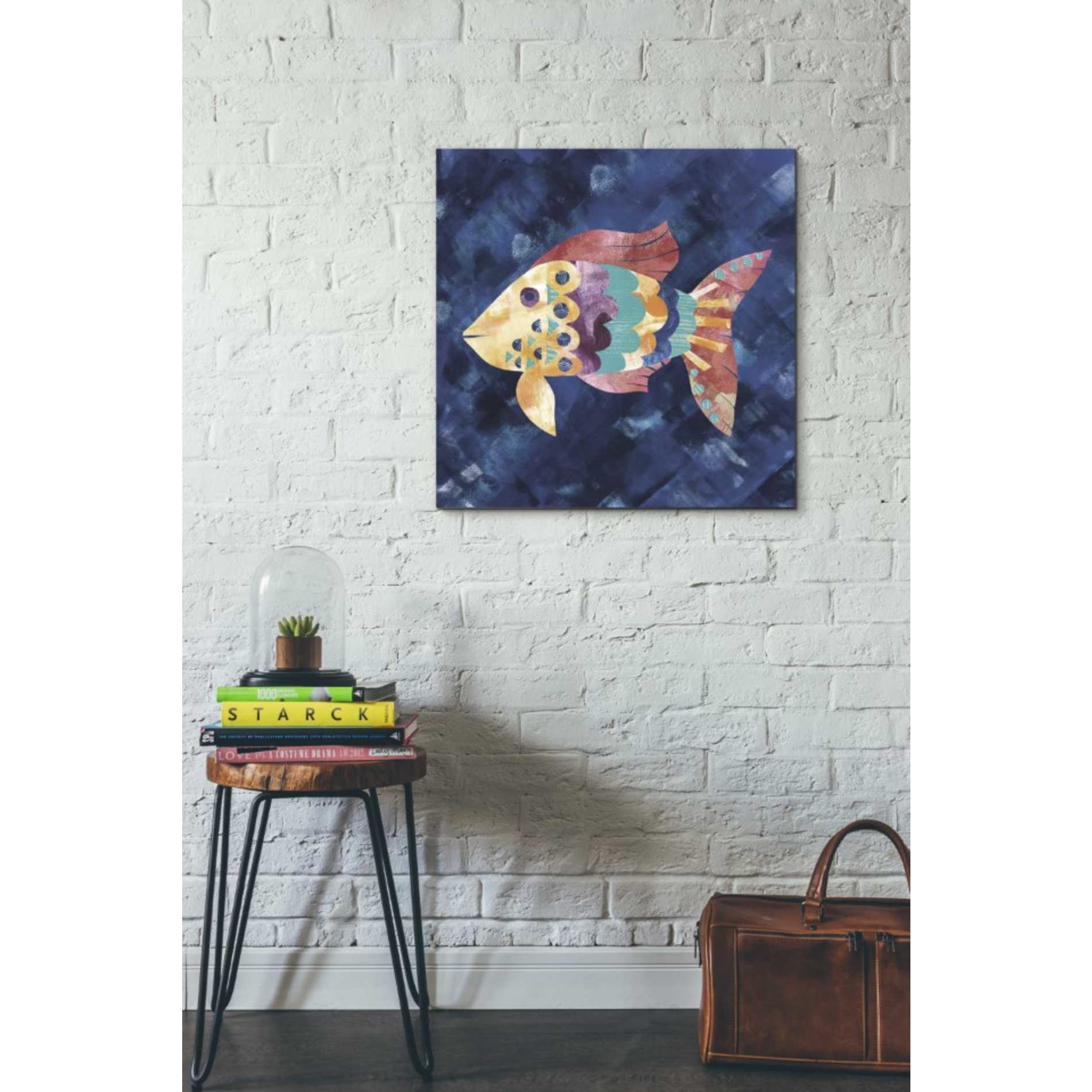 'Boho Reef VI' by Wild Apple Portfolio, Canvas Wall Art,26 x 26