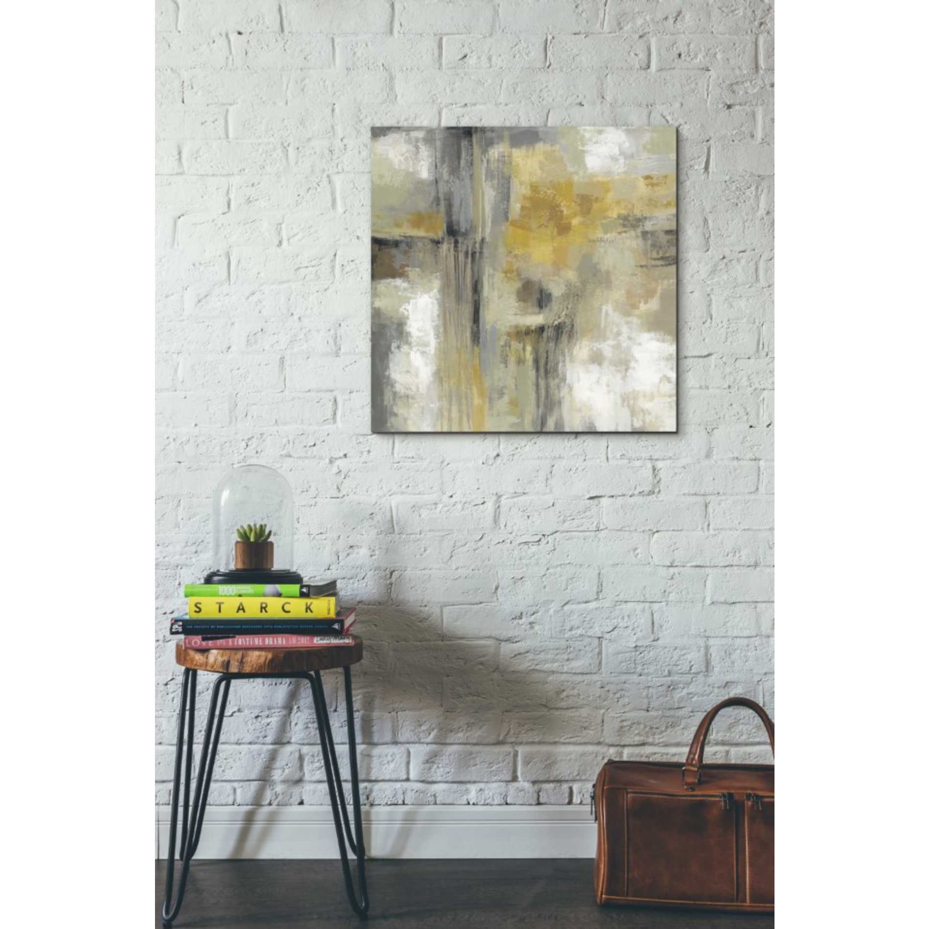 'Sun and Rain' by Silvia Vassileva, Canvas Wall Art,26 x 26