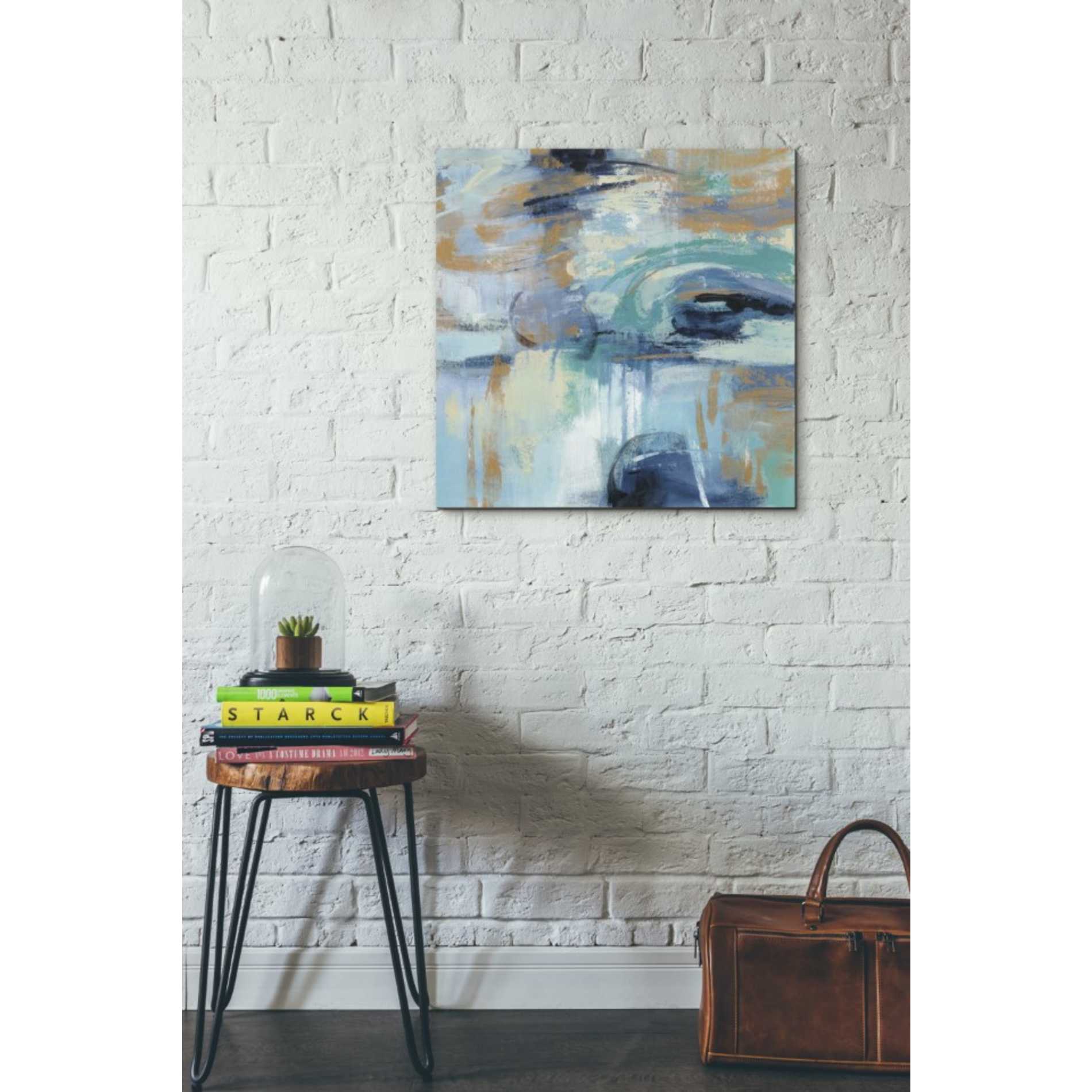 'Sapphire Ring' by Silvia Vassileva, Canvas Wall Art,26 x 26