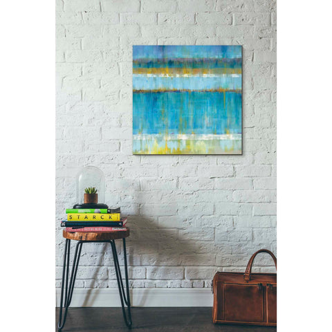 Image of 'Abstract Stripes' by Danhui Nai, Canvas Wall Art,26 x 26
