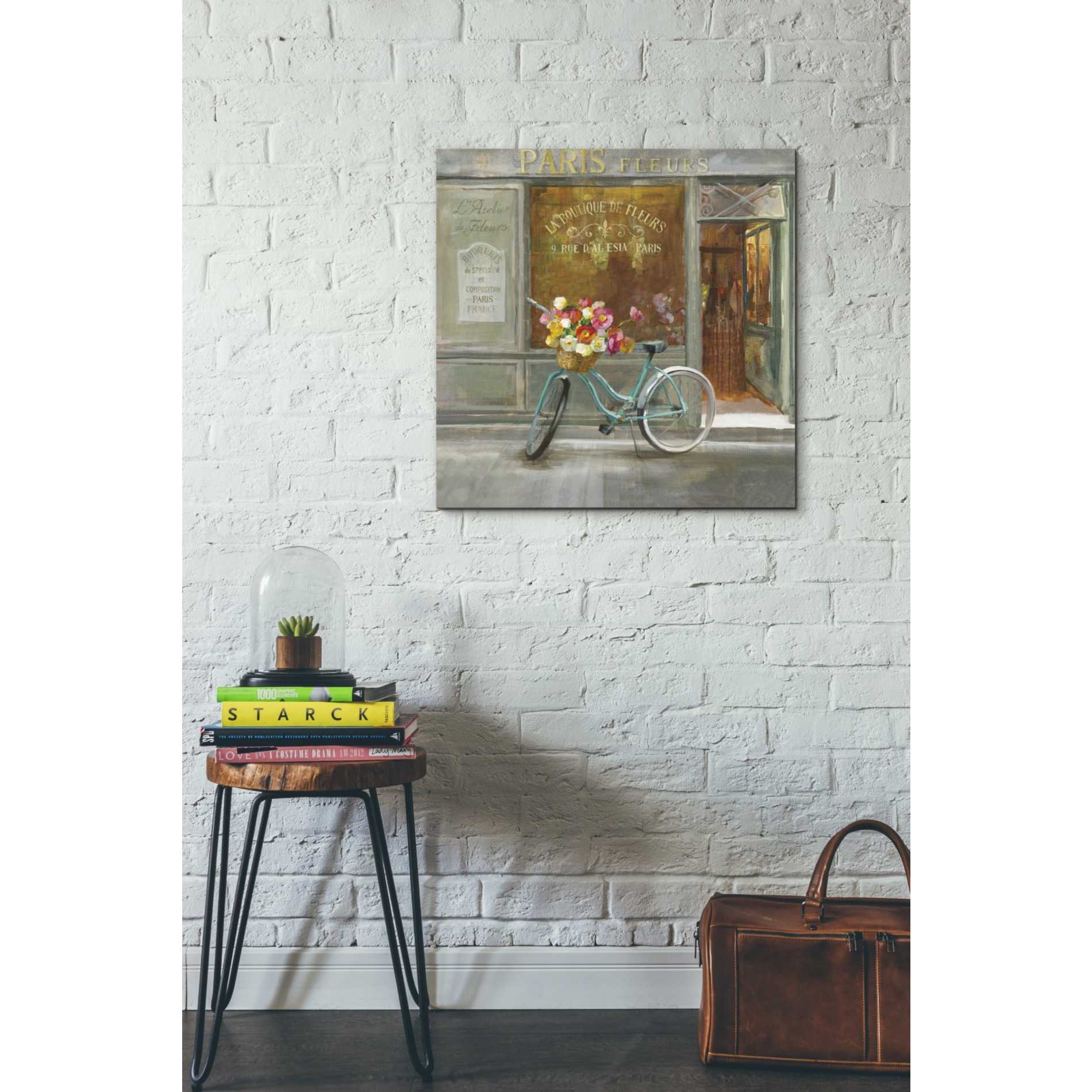 'French Flowershop v2' by Danhui Nai, Canvas Wall Art,26 x 26