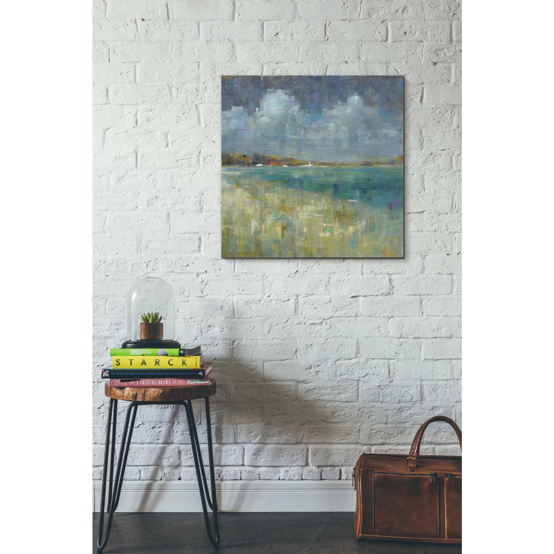 'Sky and Sea Crop' by Danhui Nai, Canvas Wall Art,26 x 26