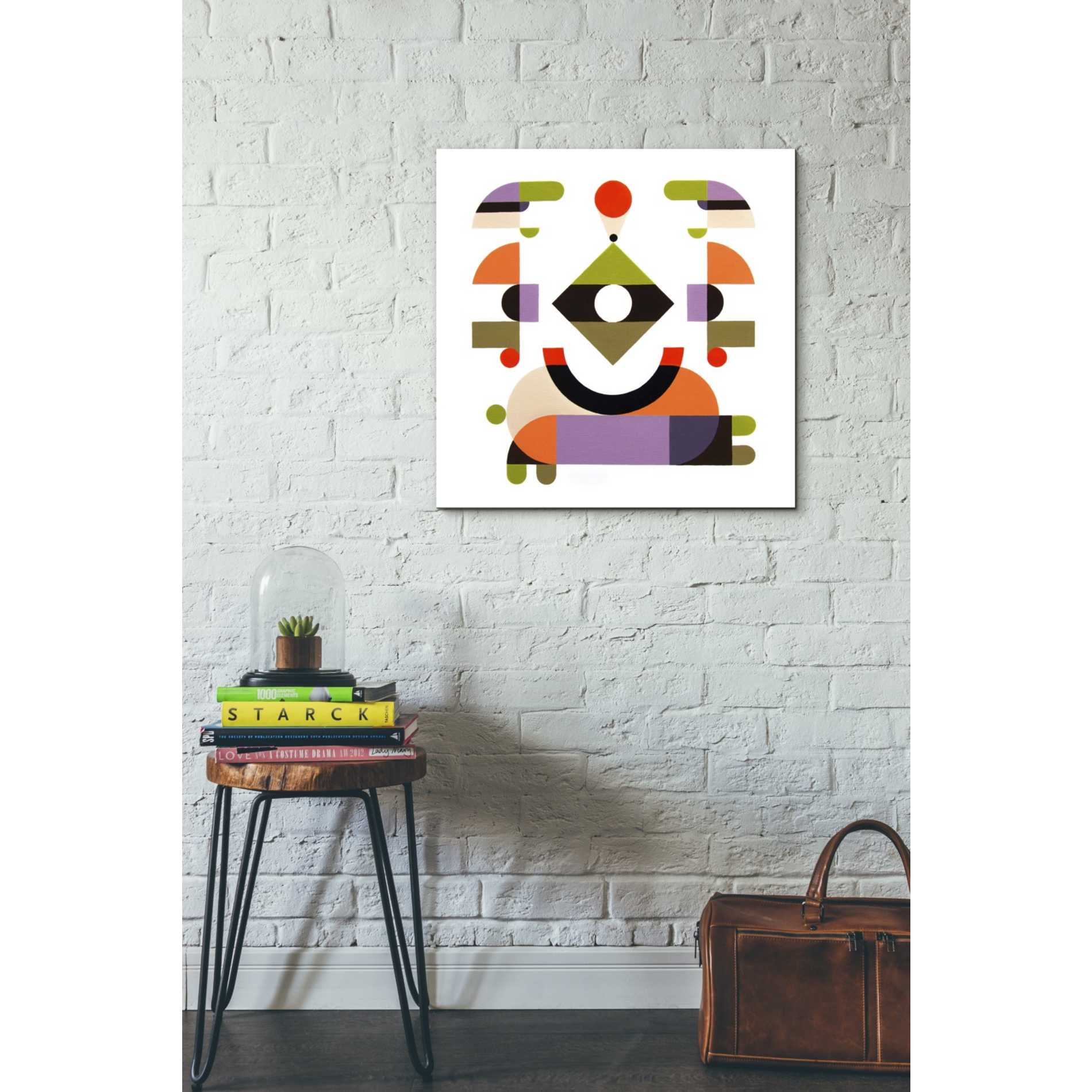 'From Above' by Antony Squizzato, Canvas Wall Art,26 x 26