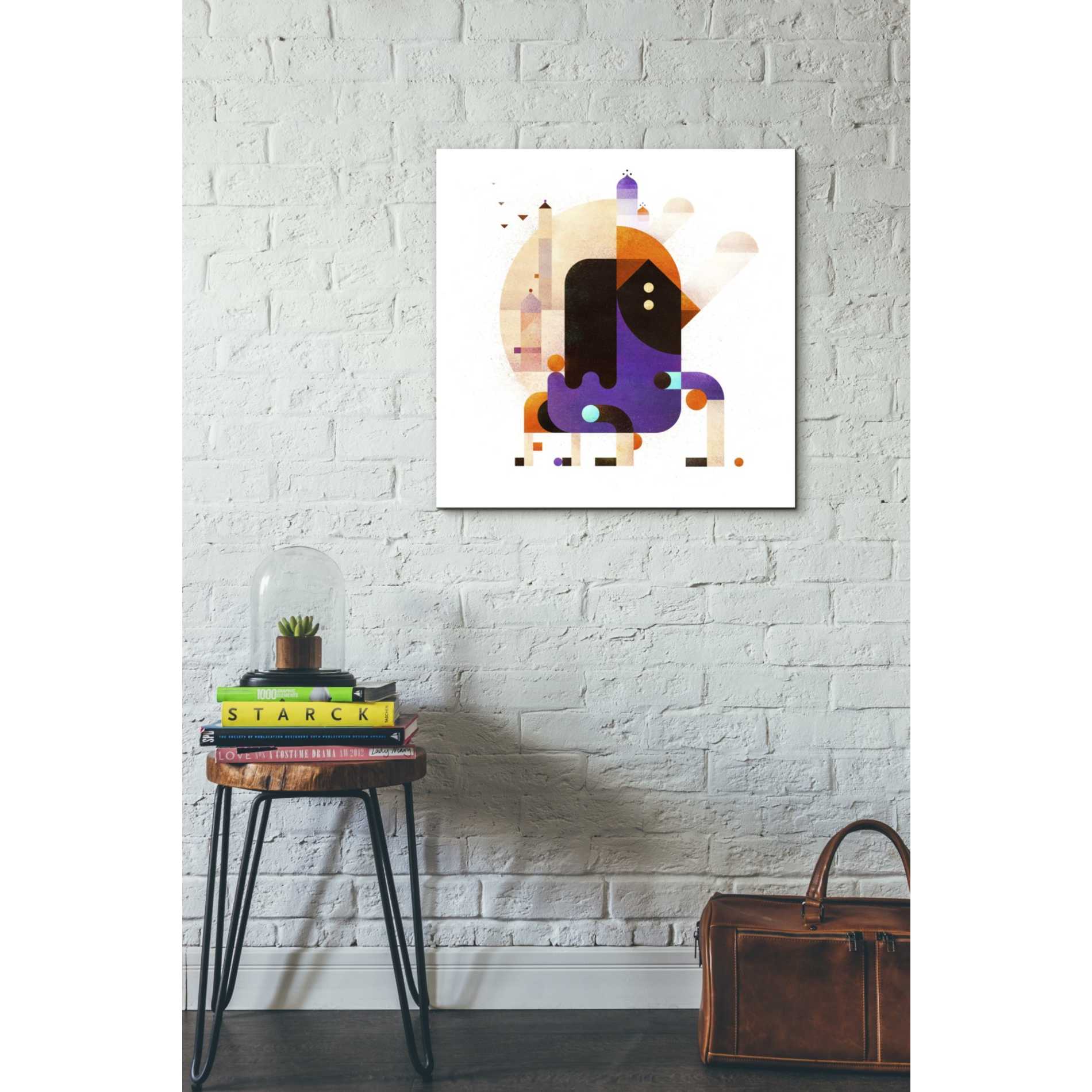 'Waiting for Tomorrow' by Antony Squizzato, Canvas Wall Art,26 x 26