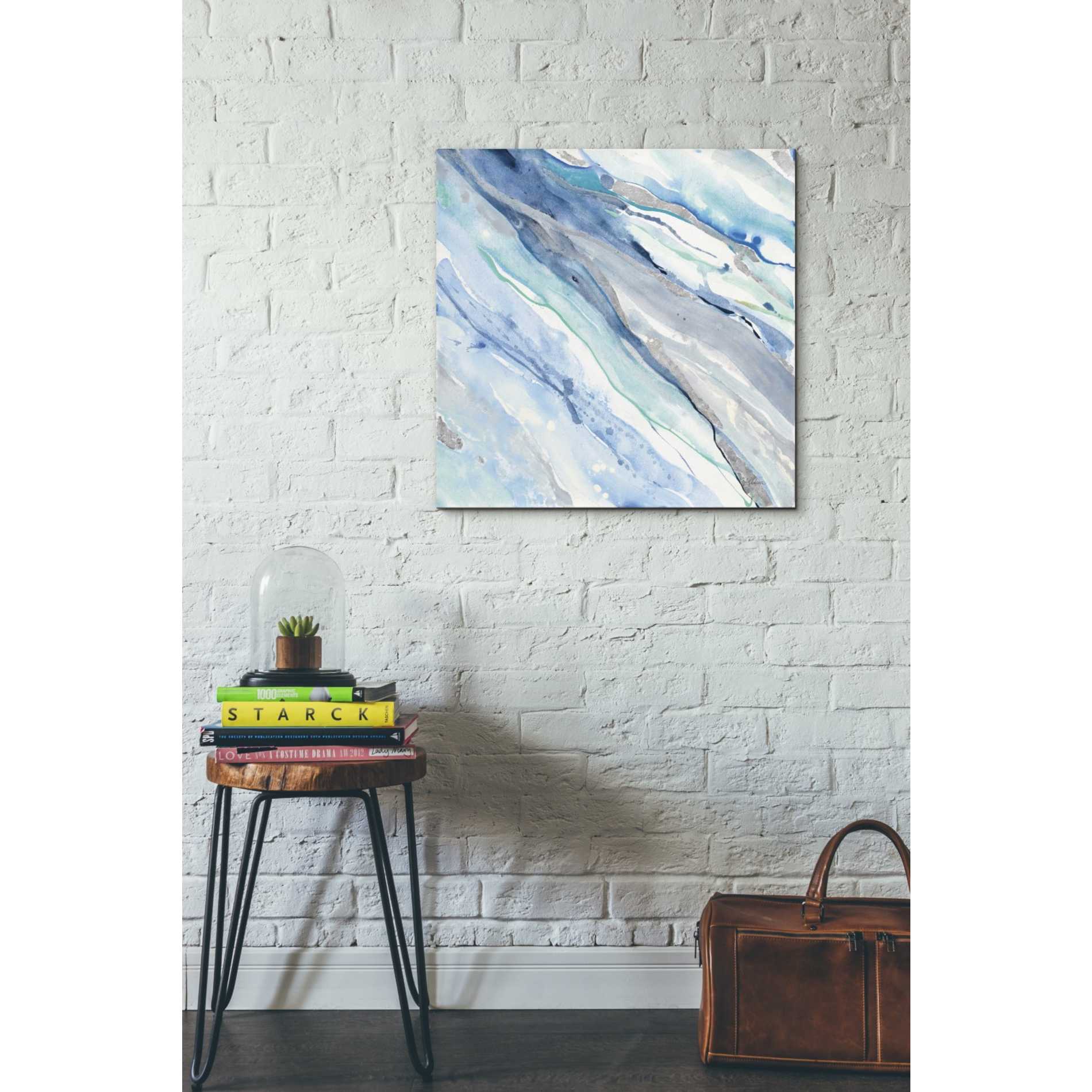 'Silver Spring II' by Albena Hristova, Canvas Wall Art,26 x 26