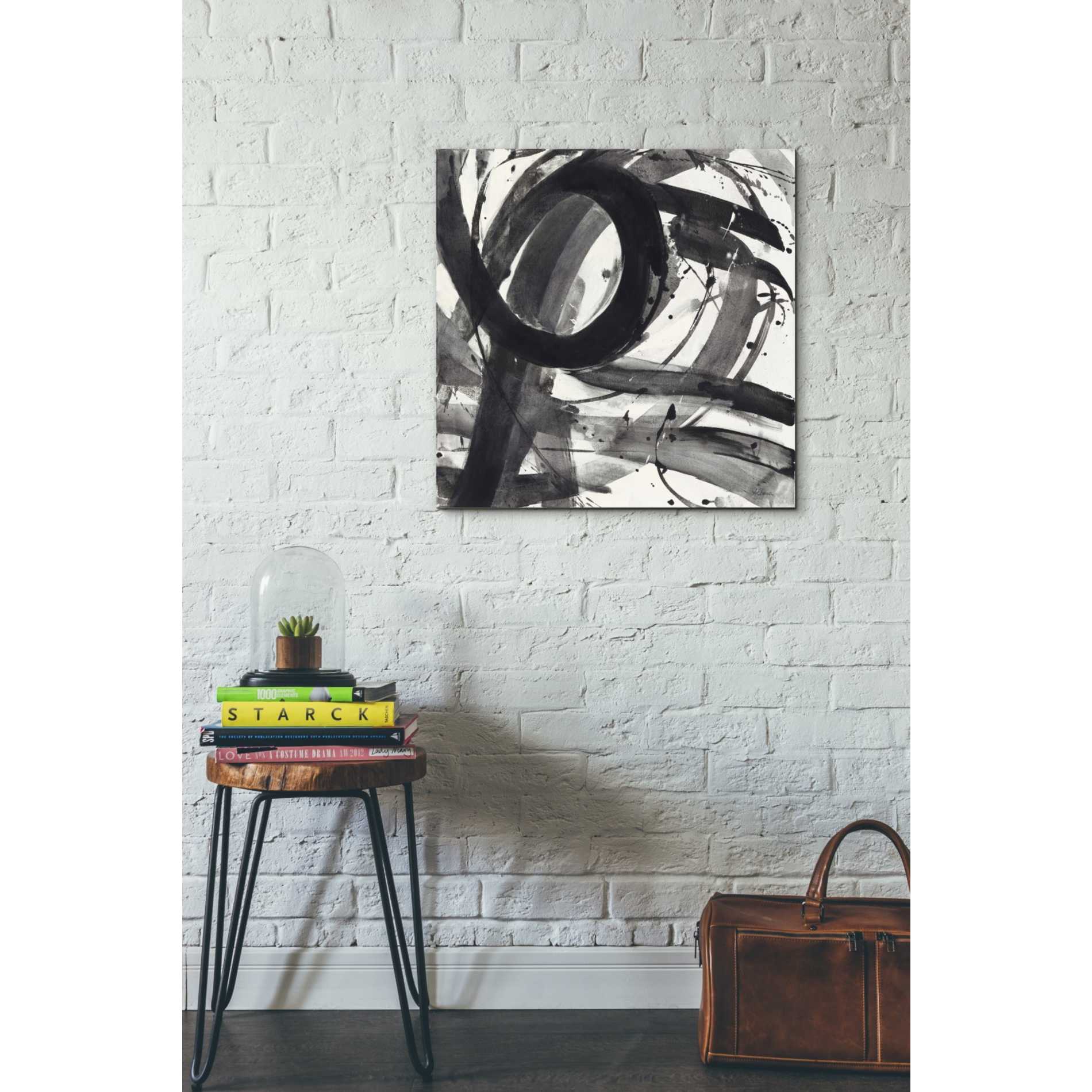 'Roller Coaster II on White' by Albena Hristova, Canvas Wall Art,26 x 26