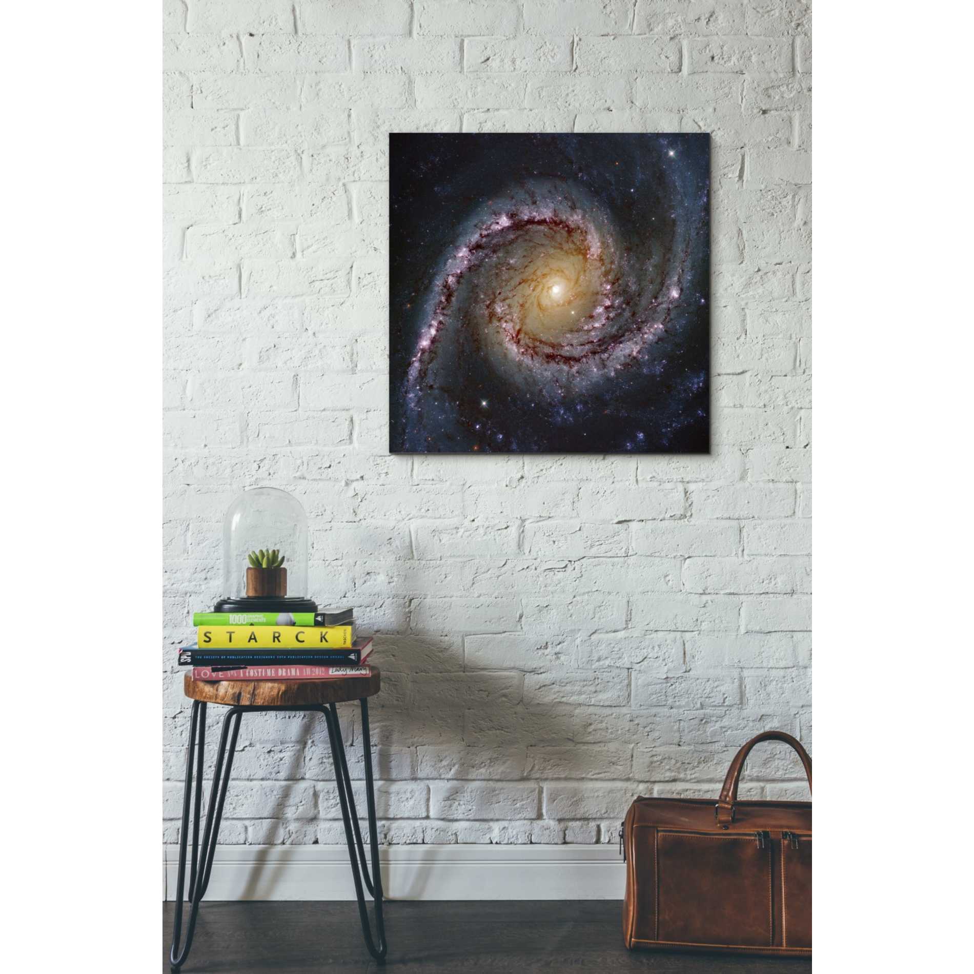'Grand Swirls' Hubble Space Telescope Canvas Wall Art,26 x 26