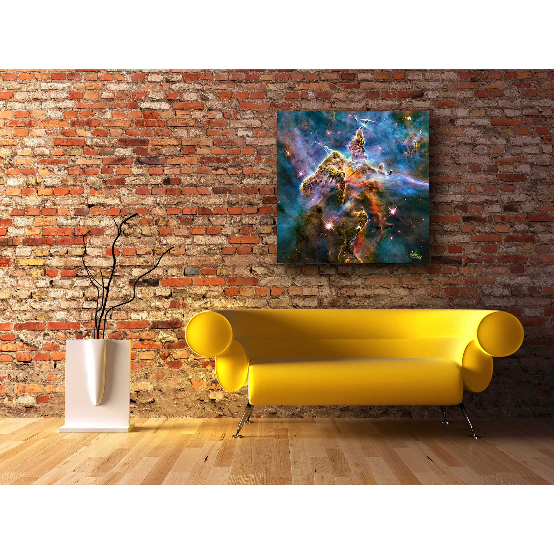 'Mystic Mountain' Hubble Space Telescope Canvas Wall Art,26 x 26