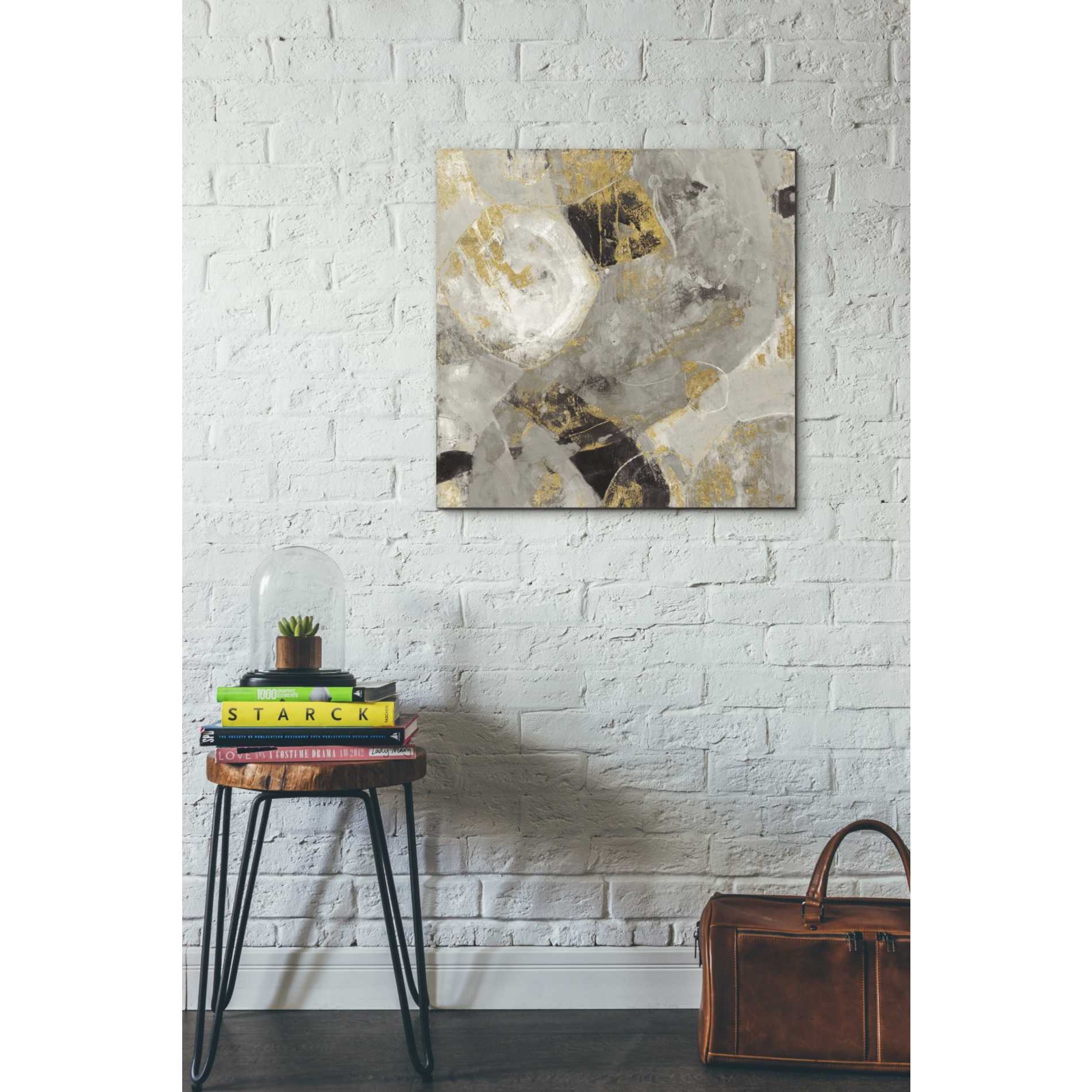 'Painted Desert Neutral' by Albena Hristova, Canvas Wall Art,26 x 26