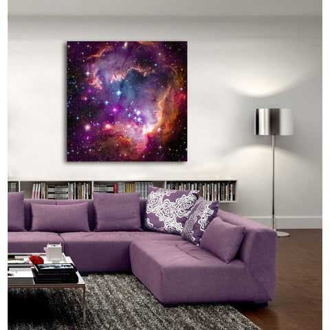 Image of 'Magellanic Cloud' Hubble Space Telescope Canvas Wall Art,26 x 26
