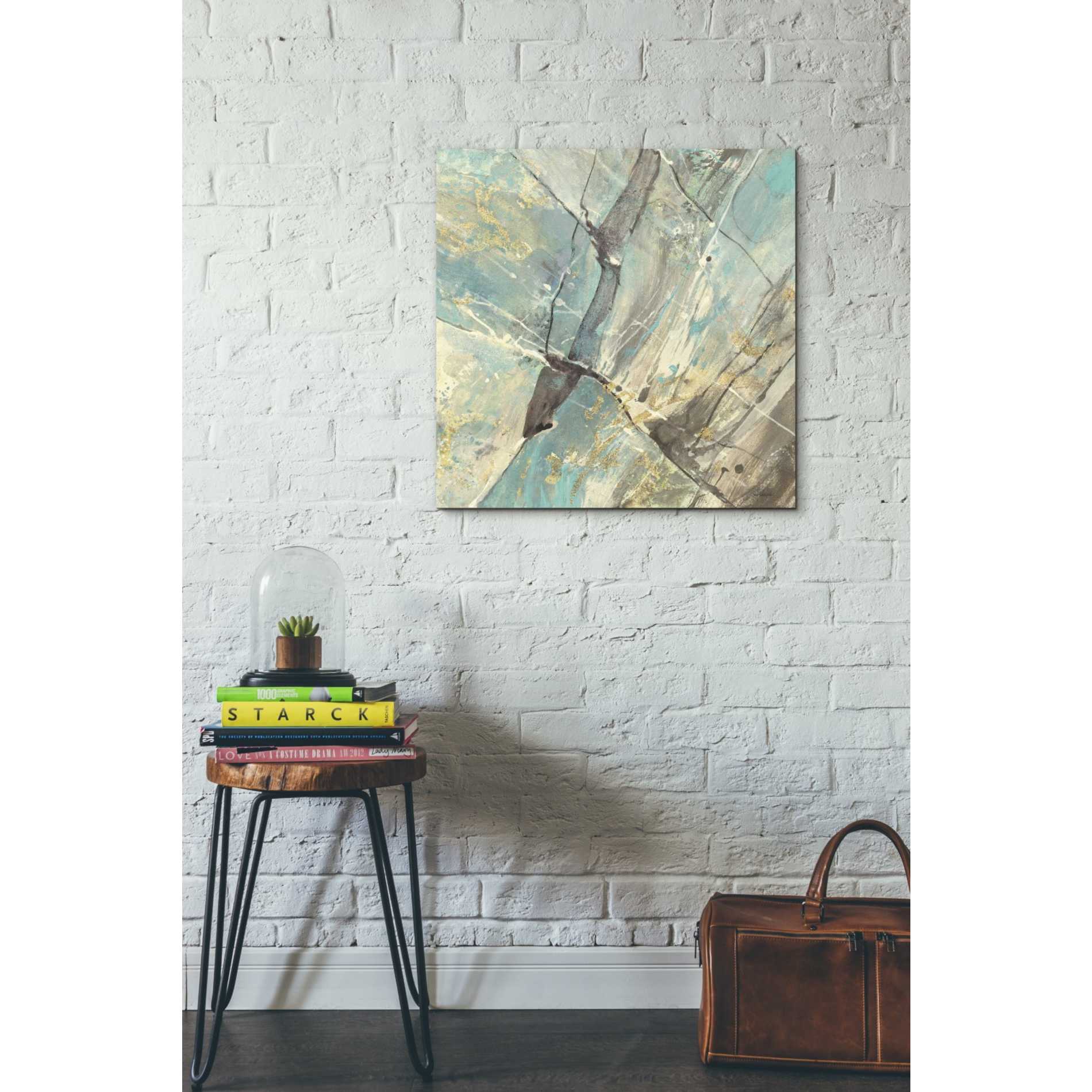 'Blue Water II' by Albena Hristova, Canvas Wall Art,26 x 26