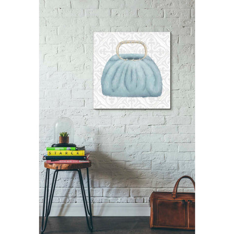 Image of 'Must Have Fashion III Gray White' by Emily Adams, Canvas Wall Art,26 x 26