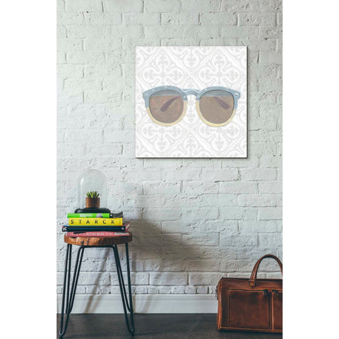 Image of 'Must Have Fashion I Gray White' by Emily Adams, Canvas Wall Art,26 x 26