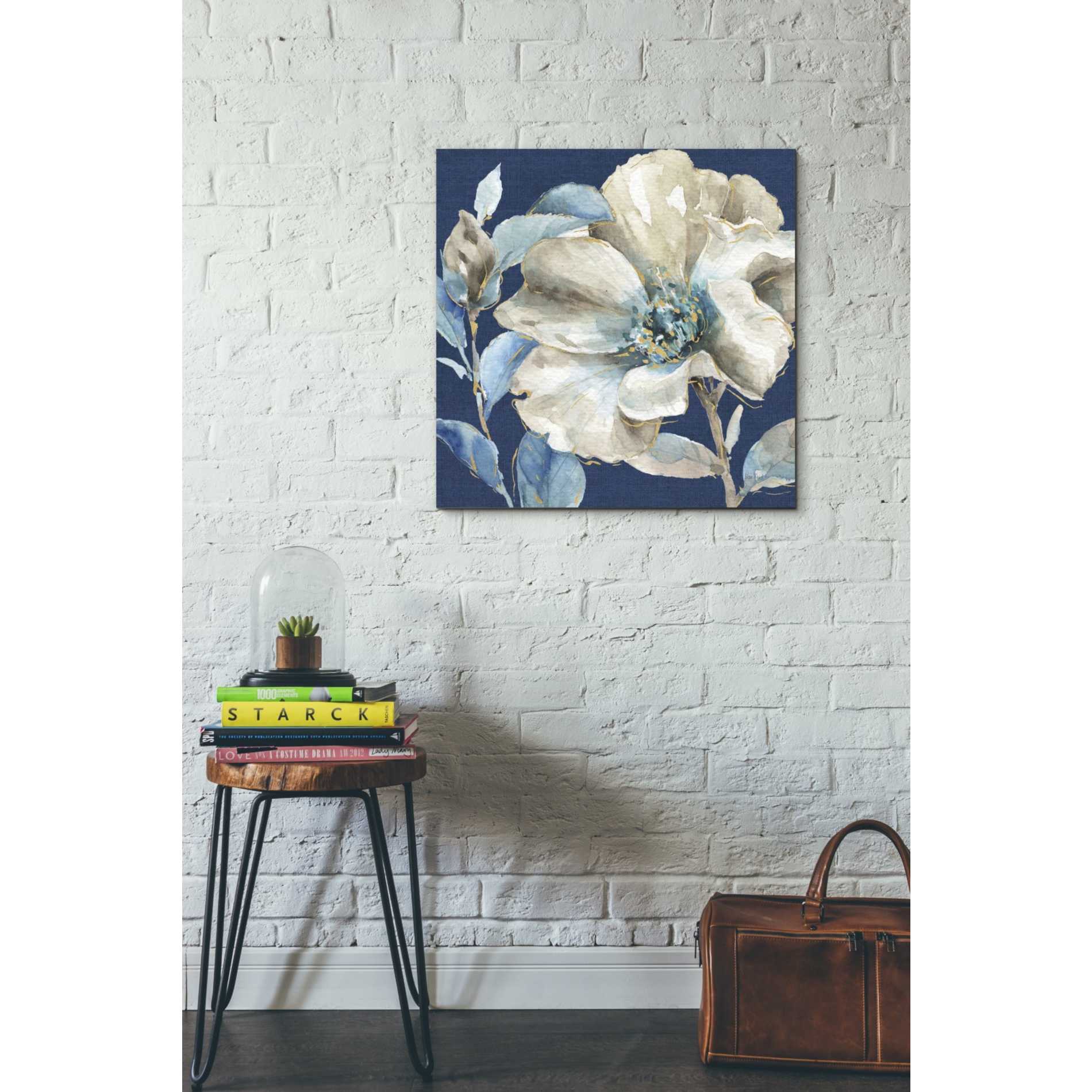 'Indigold IV Navy' by Lisa Audit, Canvas Wall Art,,26 x 26