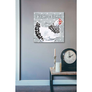 'Roosters Call II' by Daphne Brissonet, Canvas Wall Art,26 x 26