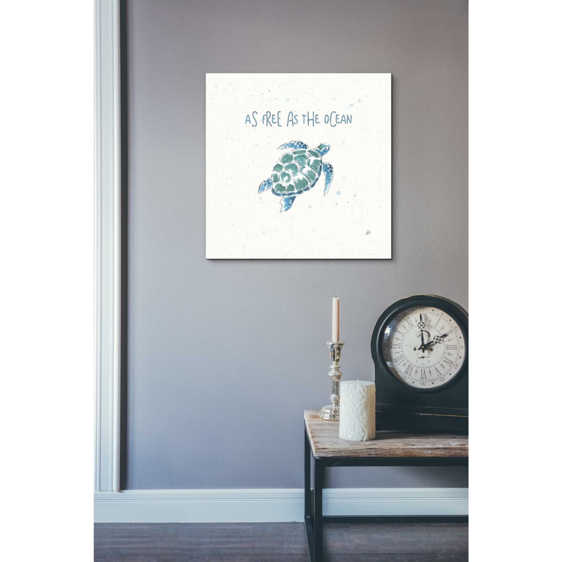 'Maritime III' by Daphne Brissonet, Canvas Wall Art,26 x 26