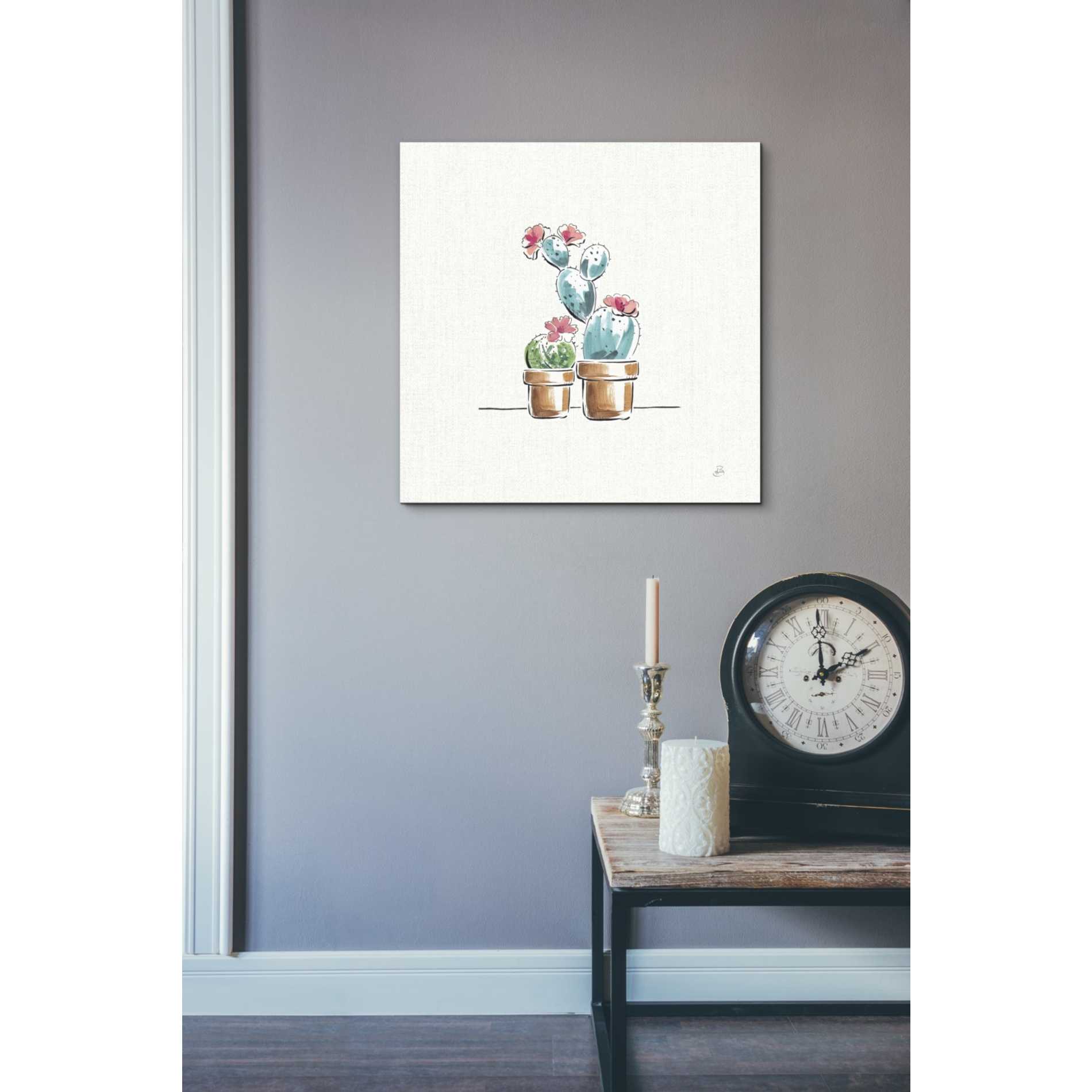 'Desert Bloom V' by Daphne Brissonet, Canvas Wall Art,26 x 26