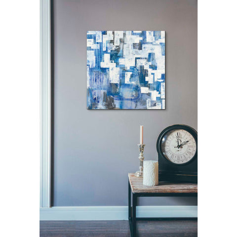 Image of 'In Blue A Maze' by Melissa Averinos, Canvas Wall Art,26 x 26