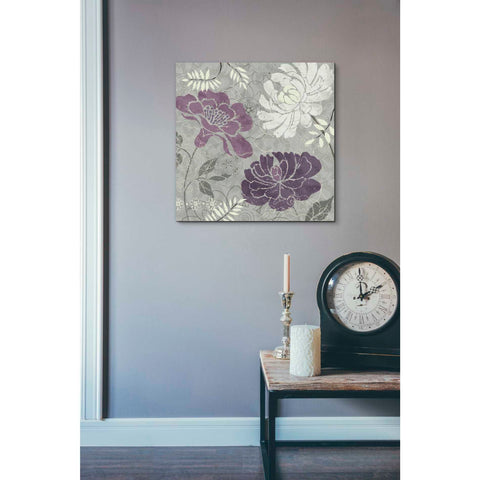Image of 'Morning Tones Purple I' by Daphne Brissonet, Canvas Wall Art,26 x 26