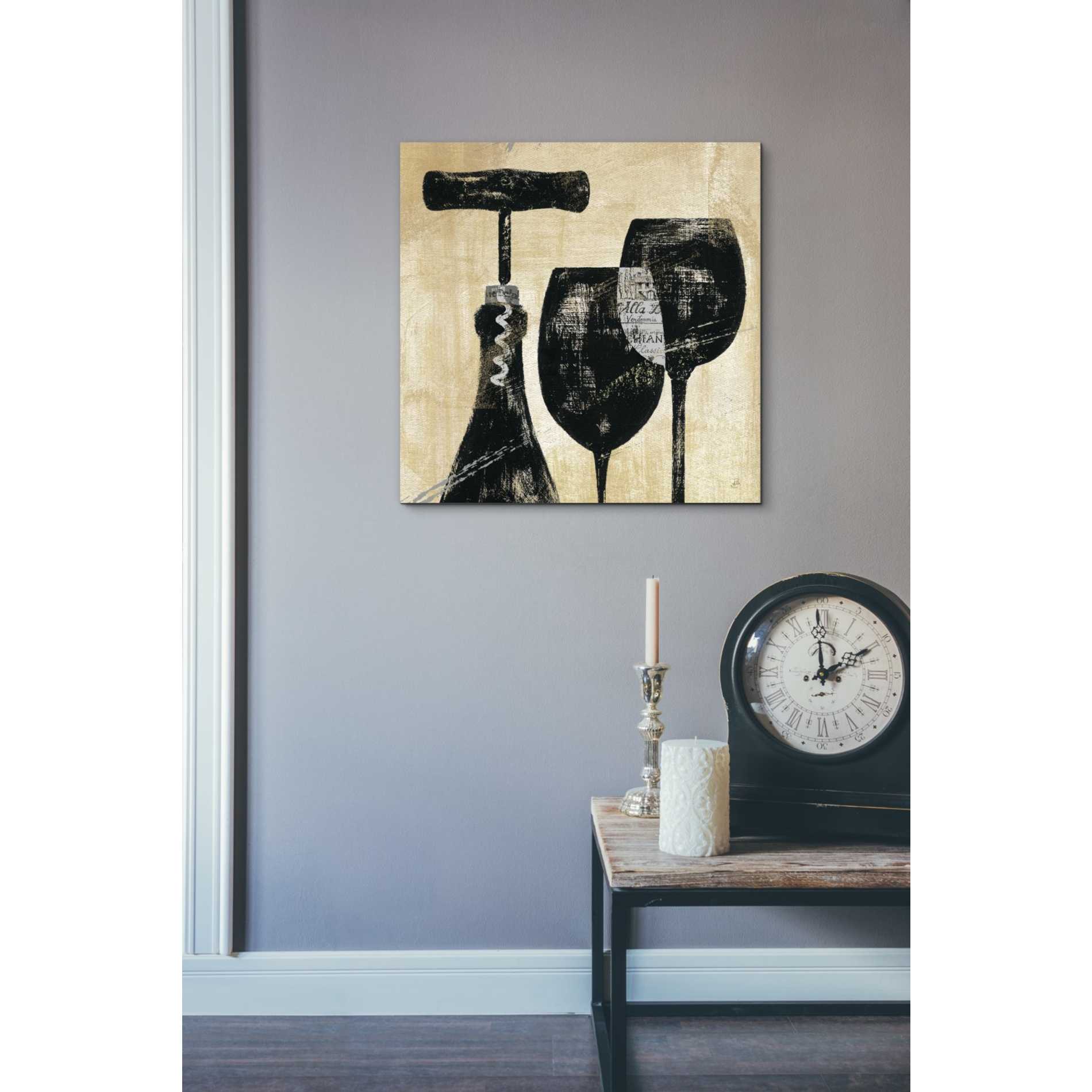 'Wine Selection II' by Daphne Brissonet, Canvas Wall Art,26 x 26