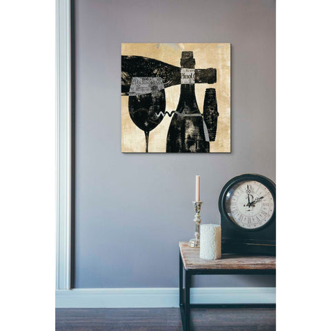 Image of 'Wine Selection I' by Daphne Brissonet, Canvas Wall Art,26 x 26
