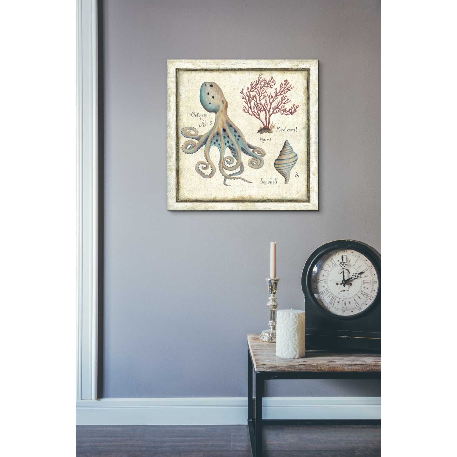 'Oceanography I' by Daphne Brissonet, Canvas Wall Art,26 x 26