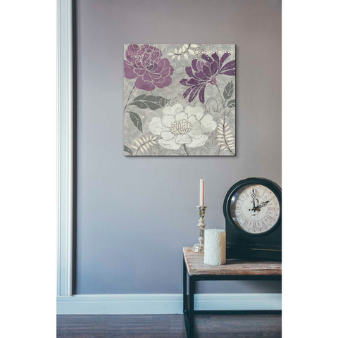 Image of 'Morning Tones Purple II' by Daphne Brissonet, Canvas Wall Art,26 x 26