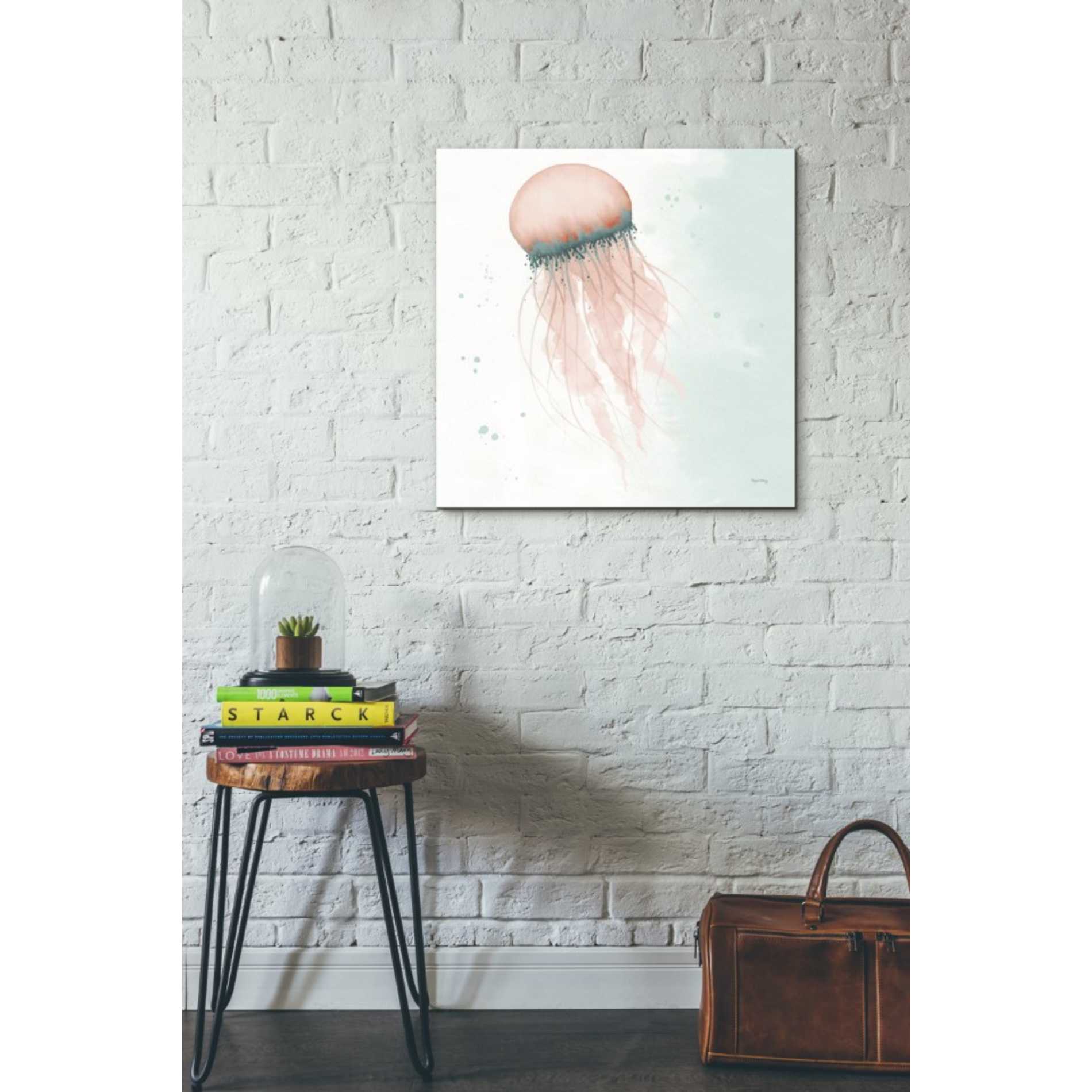 'Splash IV' by Elyse DeNeige, Canvas Wall Art,26 x 26