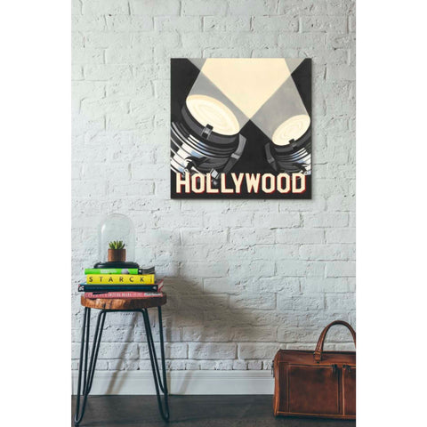 Image of 'Hollywood' by Marco Fabiano, Canvas Wall Art,26 x 26