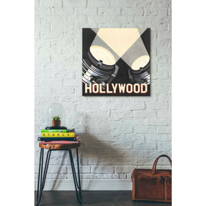 'Hollywood' by Marco Fabiano, Canvas Wall Art,26 x 26