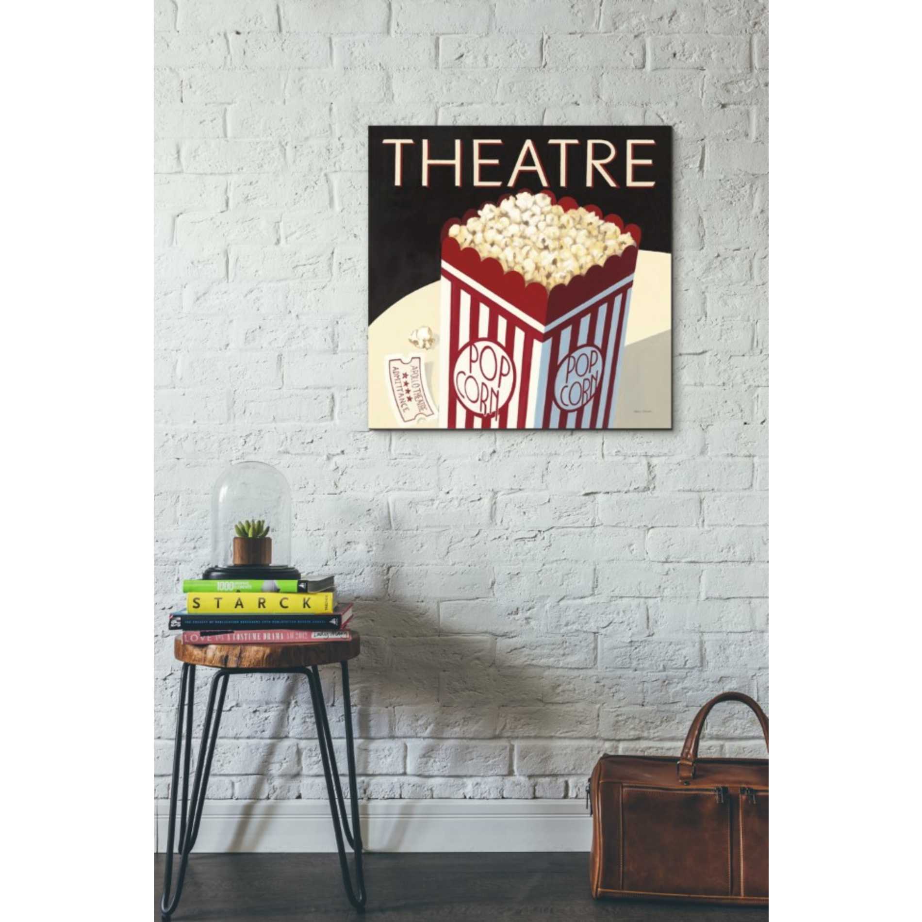 'Theatre' by Marco Fabiano, Canvas Wall Art,26 x 26