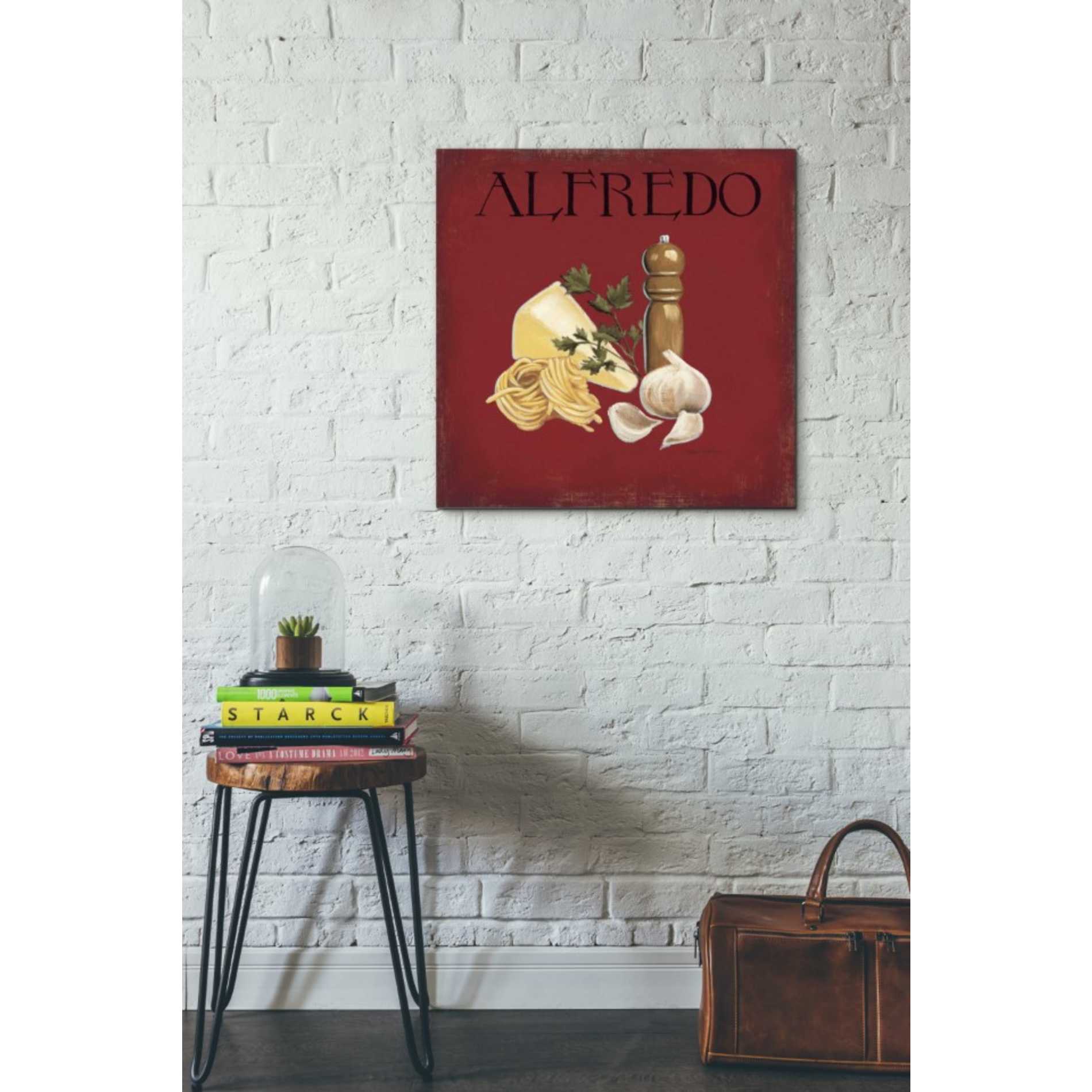 'Italian Cuisine III' by Marco Fabiano, Canvas Wall Art,26 x 26