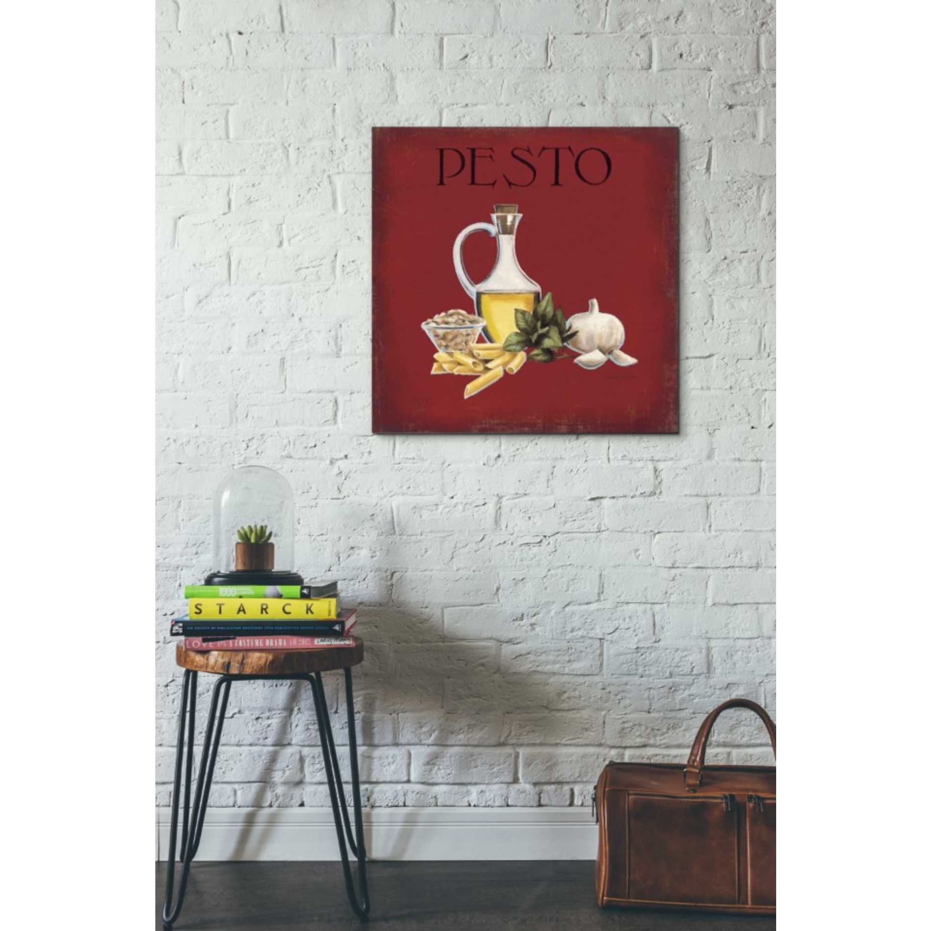 'Italian Cuisine II' by Marco Fabiano, Canvas Wall Art,26 x 26