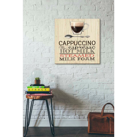 Image of 'Cappuccino' by Marco Fabiano, Canvas Wall Art,26 x 26