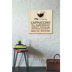 'Cappuccino' by Marco Fabiano, Canvas Wall Art,26 x 26